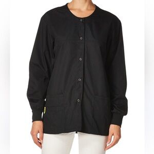 Grays anatomy Uniforms Dark Gray Scrub Top